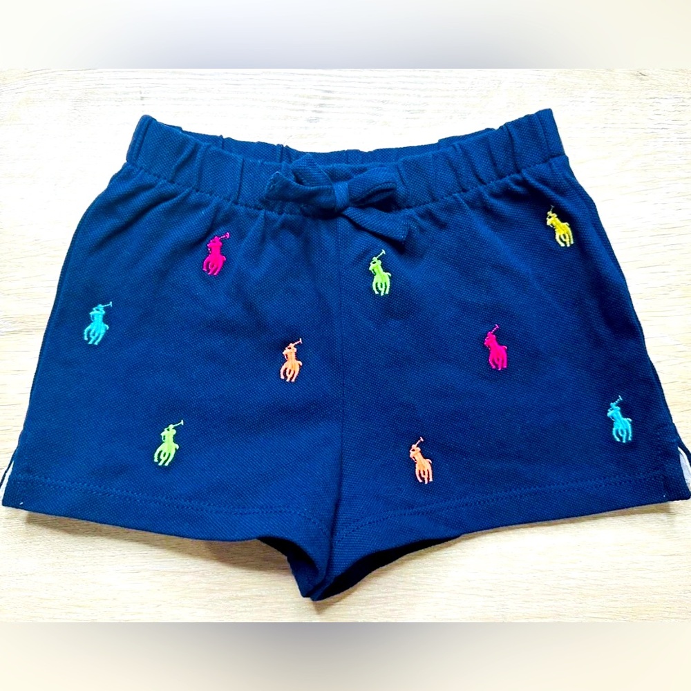 Ralph Lauren Polo Blue & Multicolored Logo